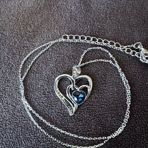 I love you mom, engraved necklace, Mother’s Day gift